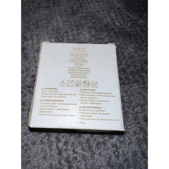 PARTYLITE Glo-Lite Jar Geranium Citronella Candle New in Box P2E/G26560 - Picture 5 of 9